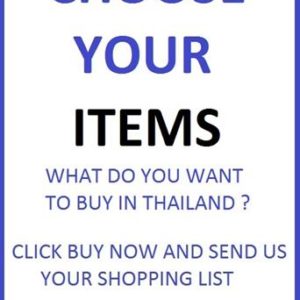 SHOPPING FEE CHOOSE YOUR PRODUCTS BANGKOK SHOPPING ONLINE